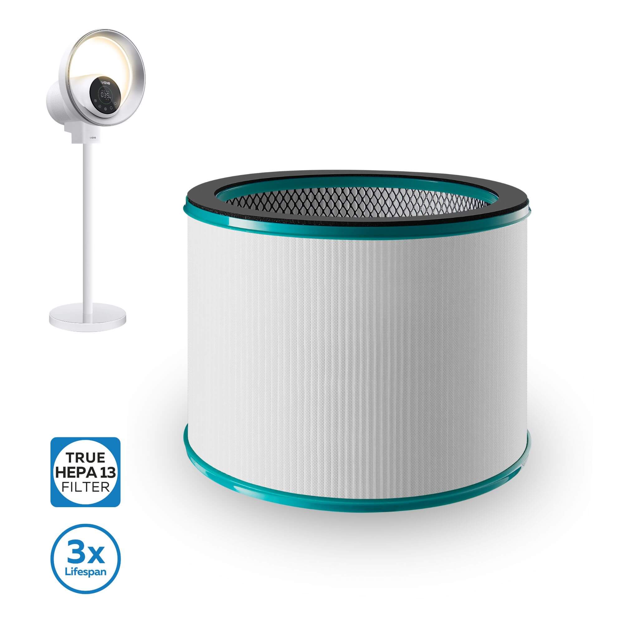 vvave 360° Purifier - True HEPA 13 Filter Replacement for Nimbus™ | vvave